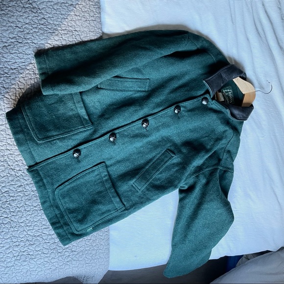 Vintage 90s Wool Roots Jacket Shacket - Picture 6 of 10